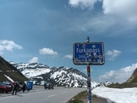 Furkapass von Realp