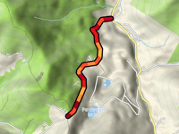 Furlough Lake Climb from Dry Brook