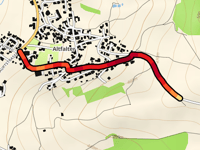 Fürstenbügel da Altfalter via Am Bleischacht