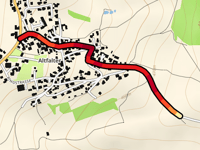 Fürstenbügel von Altfalter über Eichelbergstrasse