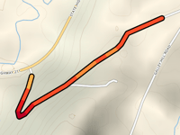Galley Hill from Horse Shoe Bend Road