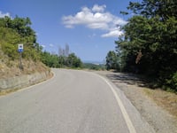 Passo di Monte Vitalba da San Martino