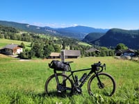 Gampenpass / Passo Palade from Fondo
