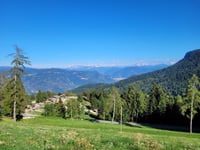 Gampenpass / Passo Palade from Fondo