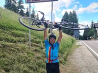 Gampenpass / Passo Palade from Fondo