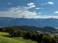 Gampenpass / Passo Palade from Lana
