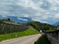 Gampenpass / Passo Palade from Lana