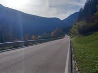 Gampenpass / Passo Palade from Lana