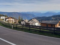Gampenpass / Passo Palade from Lana
