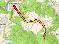 Gänsbühl z Böhmischbruck przez Kranbühl