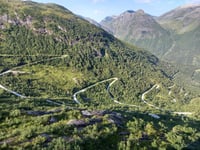 Gaularfjellet von Vetlefjorden