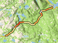 Gautefallvegen von Bostrak