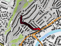 Gay's Hill via Clarence Street