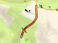 Gazignat von Saint Martin über Route de Saint Alyre