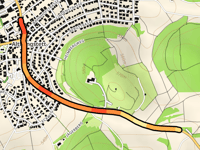 Gechinger Strasse von Althengstett