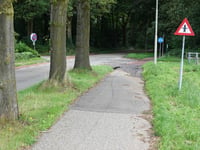 Geertjesweg vanuit Wageningen