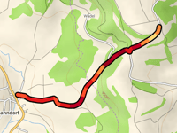 Geisshügel vanuit Danndorf