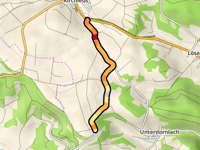 Geisshügel vanuit Kirchleus