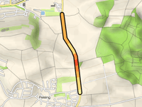 Gemlinger Strasse from Bad Abbach