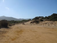 Genna Sartania von Spiaggia di Piscinas