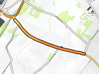 Geraardsbergsestraat depuis Brakel