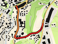 Gerbelberg via Achatzstrasse