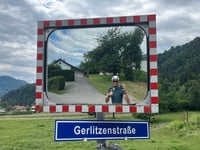 Gerlitzen Alpenstrasse from Bodensdorf