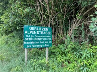 Gerlitzen Alpenstrasse from Bodensdorf