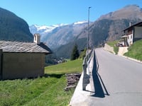Gimillan desde Aymavilles