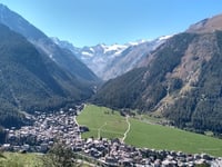 Gimillan desde Aymavilles