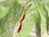 Gischlewies z Wald przez Leiner Mühlweg