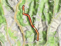 Glen Canyon Road von Santa Cruz