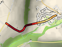 Glenburn Road desde Glynn