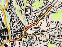 Glücksburger Strasse desde Flensburg