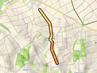 Gneidinger Höhe vanuit Oberpöring