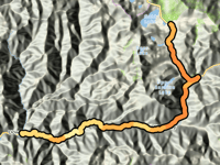 Gold Lake Mountain von Downieville