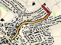 Goldberg przez Adam-Güthlein-Strasse