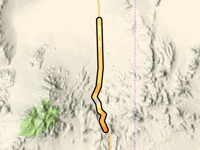 Goldfield Summit depuis Tonopah