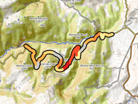 Gole del Fiastrone desde Morichella