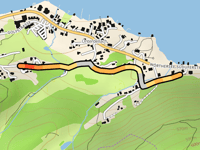 Golfstrasse über Fichtenweg