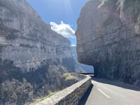 Villard-de-Lans da Pont-en-Royans via Gorges de la Bourne