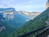 Villard-de-Lans da Pont-en-Royans via Gorges de la Bourne