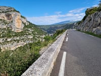 Gorges de la Nesque da Monieux