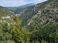 Gorges de la Nesque da Monieux