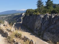 Gorges de la Nesque von Monieux