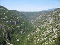 Gorges de la Nesque z Villes-sur-Auzon