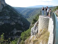 Gorges de la Nesque z Villes-sur-Auzon