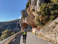 Gorges de la Nesque vanuit Villes-sur-Auzon