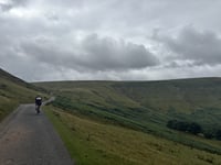 Gospel Pass von Ffordd-las über Waun Croes Hywel