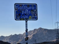 Passo San Gottardo / Tremolapass z Andermatt